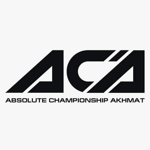 ACA logo of Absolute Championship Akhmat black and white