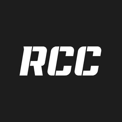 Black and white RCC logo